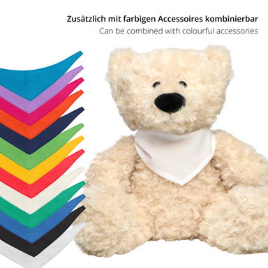 Ours en peluche Henrik 23 cm - Crème