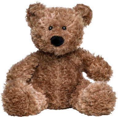 Ours en peluche Henrik 23 cm - Brun ocre