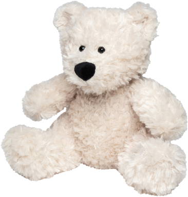 Ours en peluche Henrik 23 cm - Crème