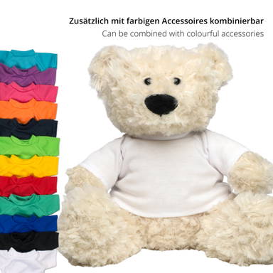 Ours en peluche Henrik 23 cm - Crème