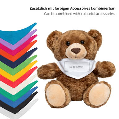 Plüschbär Moritz 14 cm - Dunkelbraun