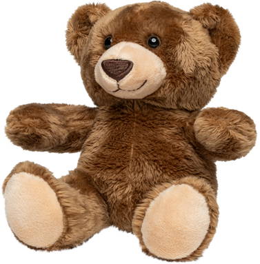 Plüschbär Moritz 14 cm - Dunkelbraun