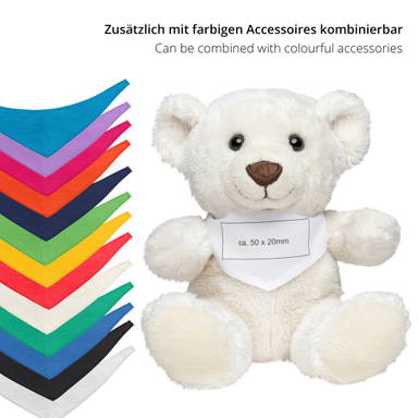 Plüschbär Moritz 14 cm - Creme