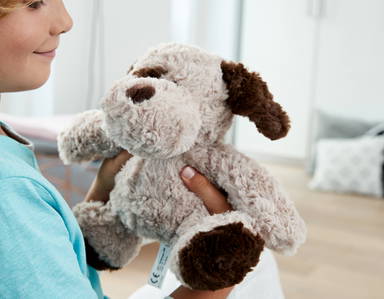 Plüschhund Sönke 20 cm - Hellbraun