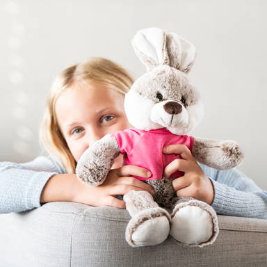 Plush rabbit Clemens 35 cm - Brown