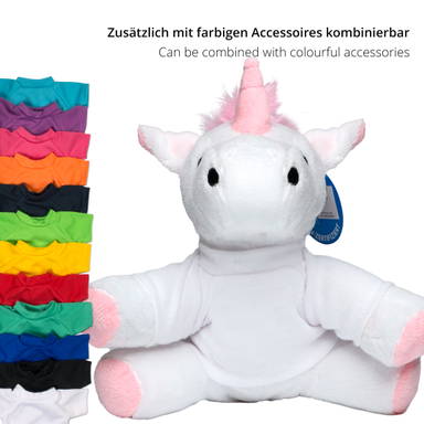 Plüsch Einhorn Conny 18 cm - Weiß