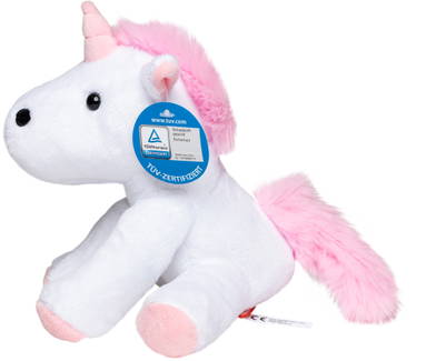 Plüsch Einhorn Conny 18 cm - Weiß