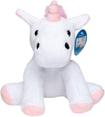 Plüsch Einhorn Conny 18 cm - Weiß