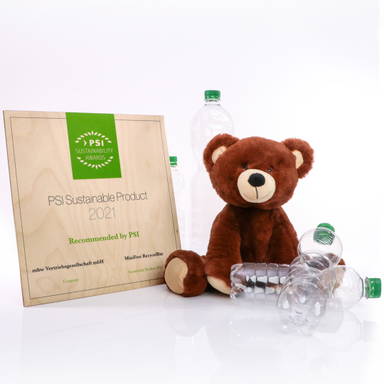 Plush Bear RecycleBear - Brown