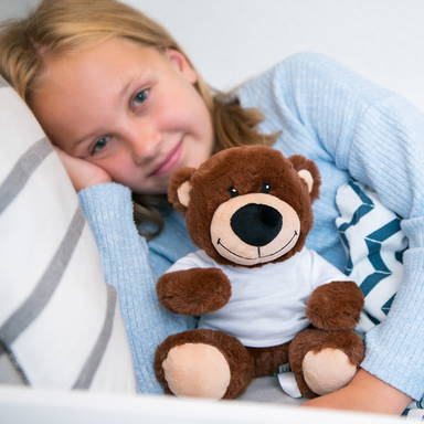 Ours en peluche RecycleBear Nature 24 cm - Brun