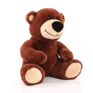 Ours en peluche RecycleBear Nature 24 cm - Brun