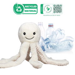 Pluche Oktopus RecycleOktopus 35 cm