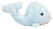 Plüschwal RecycleWhale 28 cm - Pastellblau