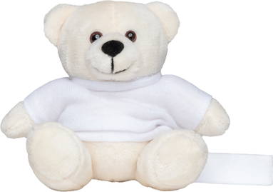 Plush bear Maik 9 cm - Cream