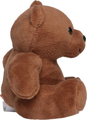 Plush bear Maik 9 cm - Dark brown