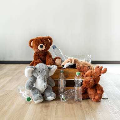 Élan en peluche RecycleMoose 24 cm - Brun