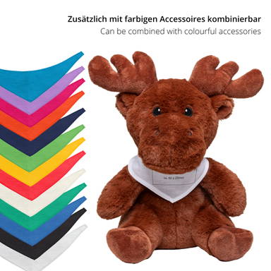 Élan en peluche RecycleMoose 24 cm - Brun