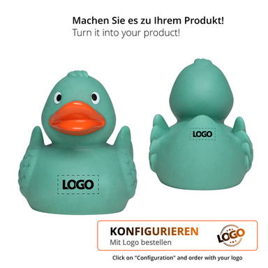 Tarwe-PVC mix badeend - Green