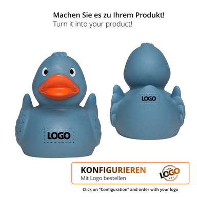 Tarwe-PVC mix badeend - Blue