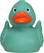 Wheat-PVC mix rubber duck - Green