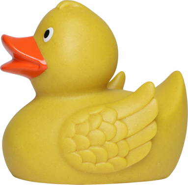 Tarwe-PVC mix badeend - Yellow/orange