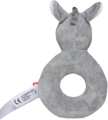Grijpknuffel ezel rond - Gray