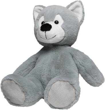 Plush husky Jona 26 cm - Gray