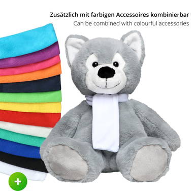Plush husky Jona 26 cm - Gray