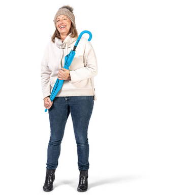 Fare Regular Fashion paraplu 1115 - Cyan