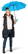 Fare Regular Fashion paraplu 1115 - Cyan