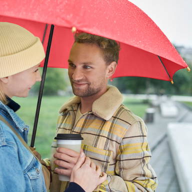 Fare AC regular ÖkoBrella paraplu 1122 - Red ws