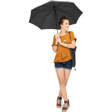Fare AC regular ÖkoBrella paraplu 1122 - Black ws