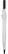 Fare AC regular paraplu 1245 - White