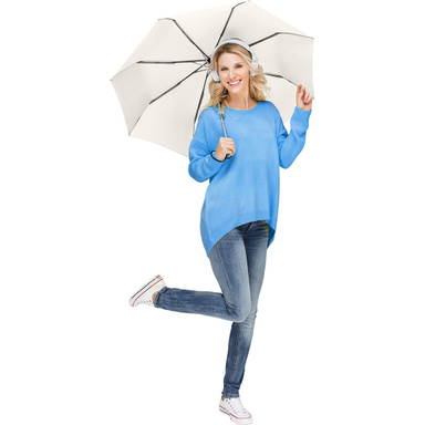 Fare Mini Pocket opvouwbare paraplu 5460 - Natural white ws