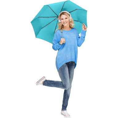 Fare Mini Pocket opvouwbare paraplu 5460 - Petrol