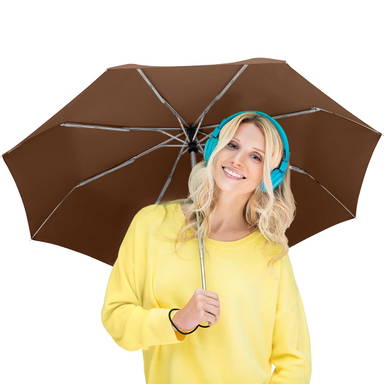 Fare Mini Pocket opvouwbare paraplu 5460 - Brown