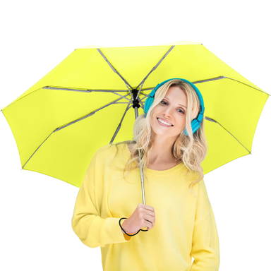 Fare Mini Pocket opvouwbare paraplu 5460 - Neon yellow