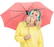 Fare Mini Pocket opvouwbare paraplu 5460 - Coral