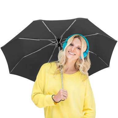 Fare Mini Pocket opvouwbare paraplu 5460 - Black