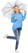 Fare Mini Pocket opvouwbare paraplu 5460 - White