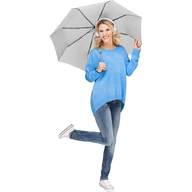 Fare Mini Pocket opvouwbare paraplu 5460 - Light grey