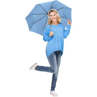 Fare Mini Pocket opvouwbare paraplu 5460 - Light blue