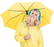 Fare Mini Pocket opvouwbare paraplu 5460 - Yellow