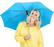 Fare Mini Pocket opvouwbare paraplu 5460 - Cyan