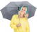 Fare Mini Pocket opvouwbare paraplu 5460 - Grey ws