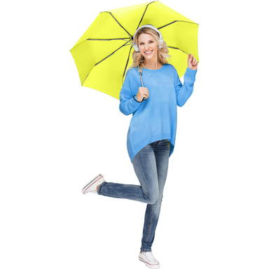 Fare Mini Pocket opvouwbare paraplu 5460 - Neon yellow