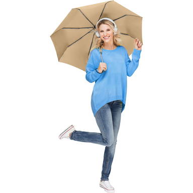Fare Mini Pocket opvouwbare paraplu 5460 - Beige