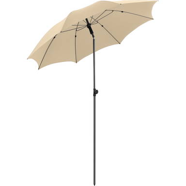 Moderne parasol | 160 cm - Nature