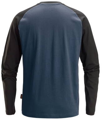 Snickers Tweekleurig T-Shirt met Lange Mouwen 2450