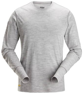 Snickers Wollen T-Shirt met Lange Mouwen 2451